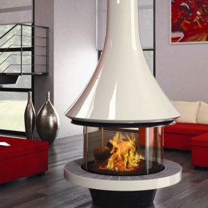 JC Bordelet Suspended Fireplaces
