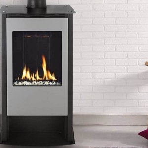 One 6 Freestanding Fireplace