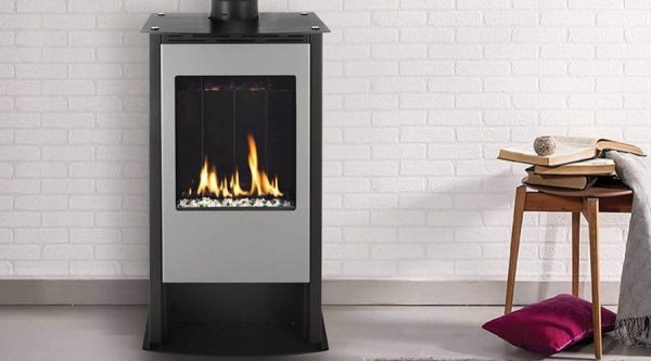 One 6 Freestanding Fireplace